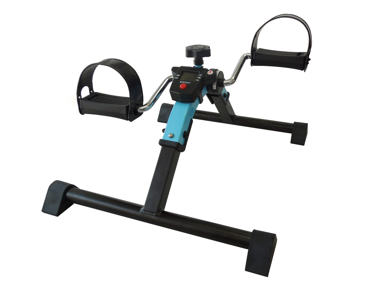 【座ペダル】 折りたたみ フィットネスバイク エクササイズバイク ペダル運動 エクササイズマシン 健康器具 座ったまま トレーニング フィットネス ながら運動 ロコモ対策