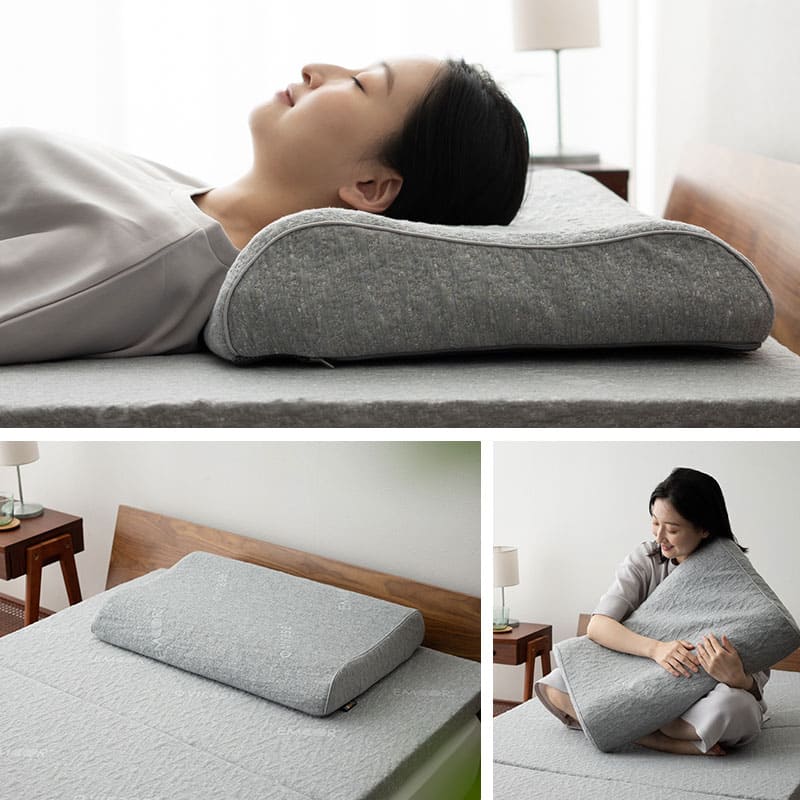 3Dファイバーまくら 抗ウイルス カバー付き 通気性抜群 蒸れにくい 高さ調節可能 高反発 アレルギー対策 日本製 ショールーム体験可