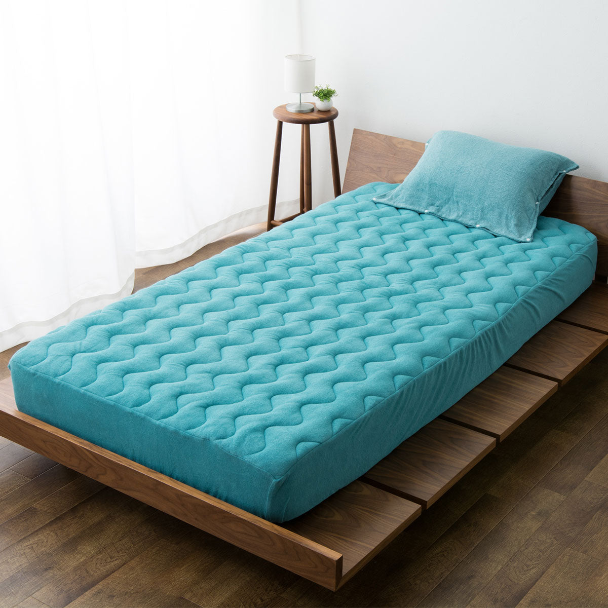 ボックスシーツ ナチュふわタオル寝具 接触冷感・吸湿放熱