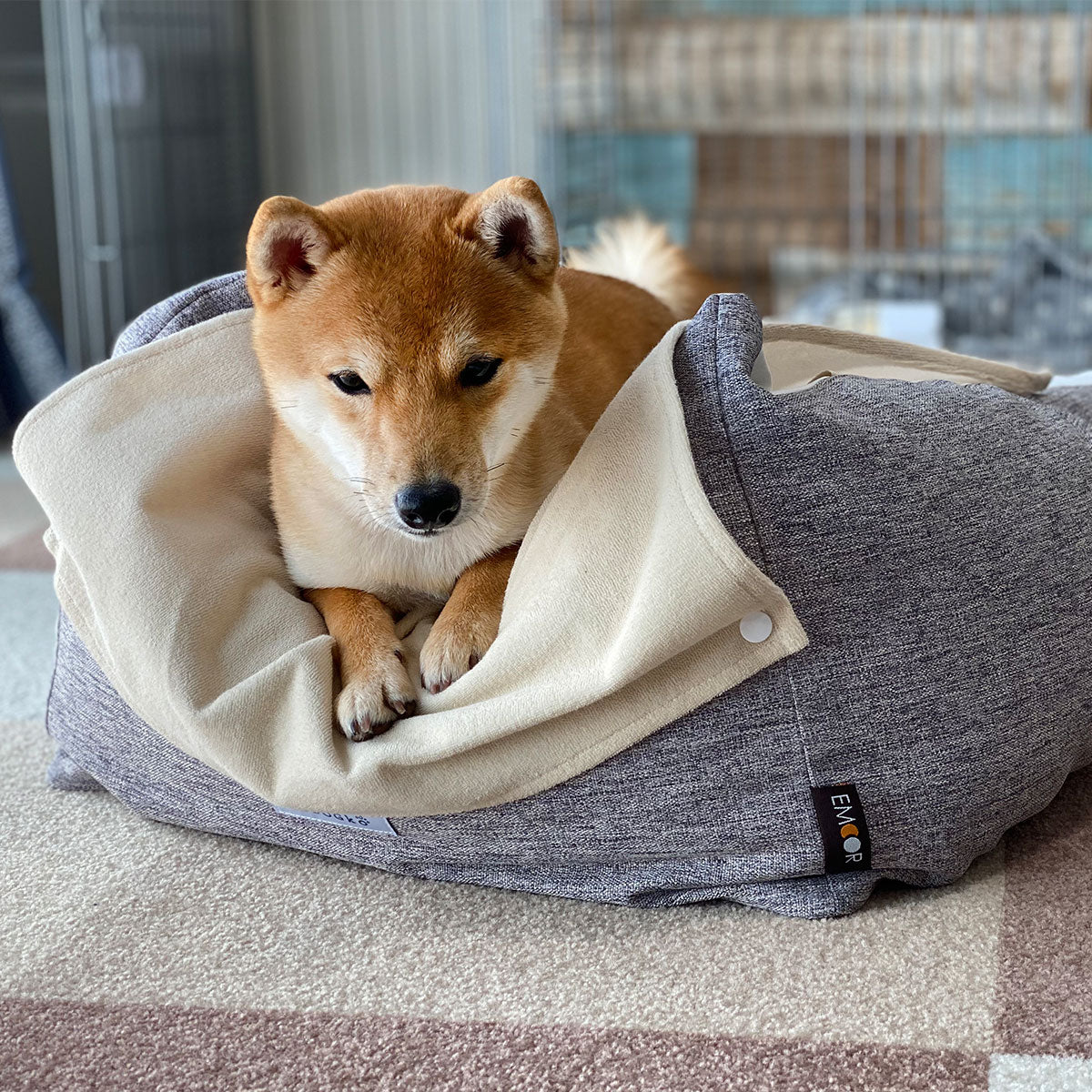 【ワンコnowa掲載】 介護用 ドッグベッド 小型犬 中型犬 シニア ダブルカバー付き 介護用ベッド ペットベッド ドッグベッド 老犬 高齢犬 犬用 ペット用 体位変換 床ずれ防止 誤嚥防止 寝たきり 介護用品 ペット用品