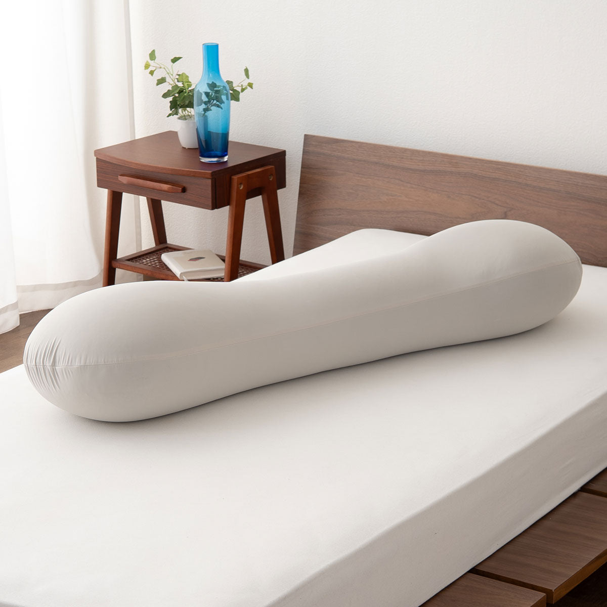 ウルトラストレッチ フィットシーツ 抱きまくら専用カバー 冷感 ひんやり クール 抗菌 防臭 伸びる ズレにくい メール便対応