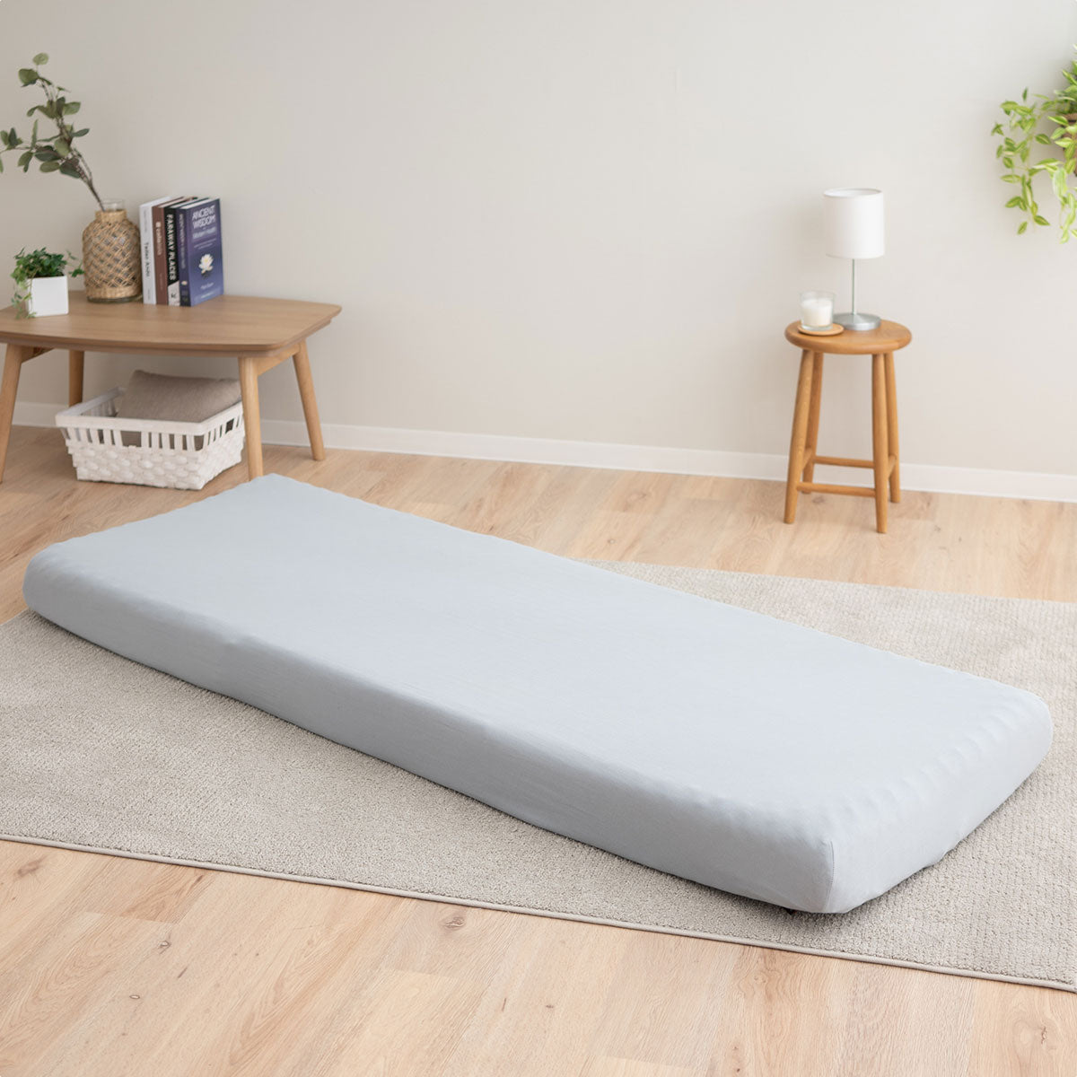 ウルトラストレッチ フィットシーツ コンパクトサイズ コンパクトマットレス専用 幅65cm マットレスカバー 替えカバー 洗い替え 抗菌 防臭 冷感 ひんやり クール 伸びる ズレにくい ごろ寝