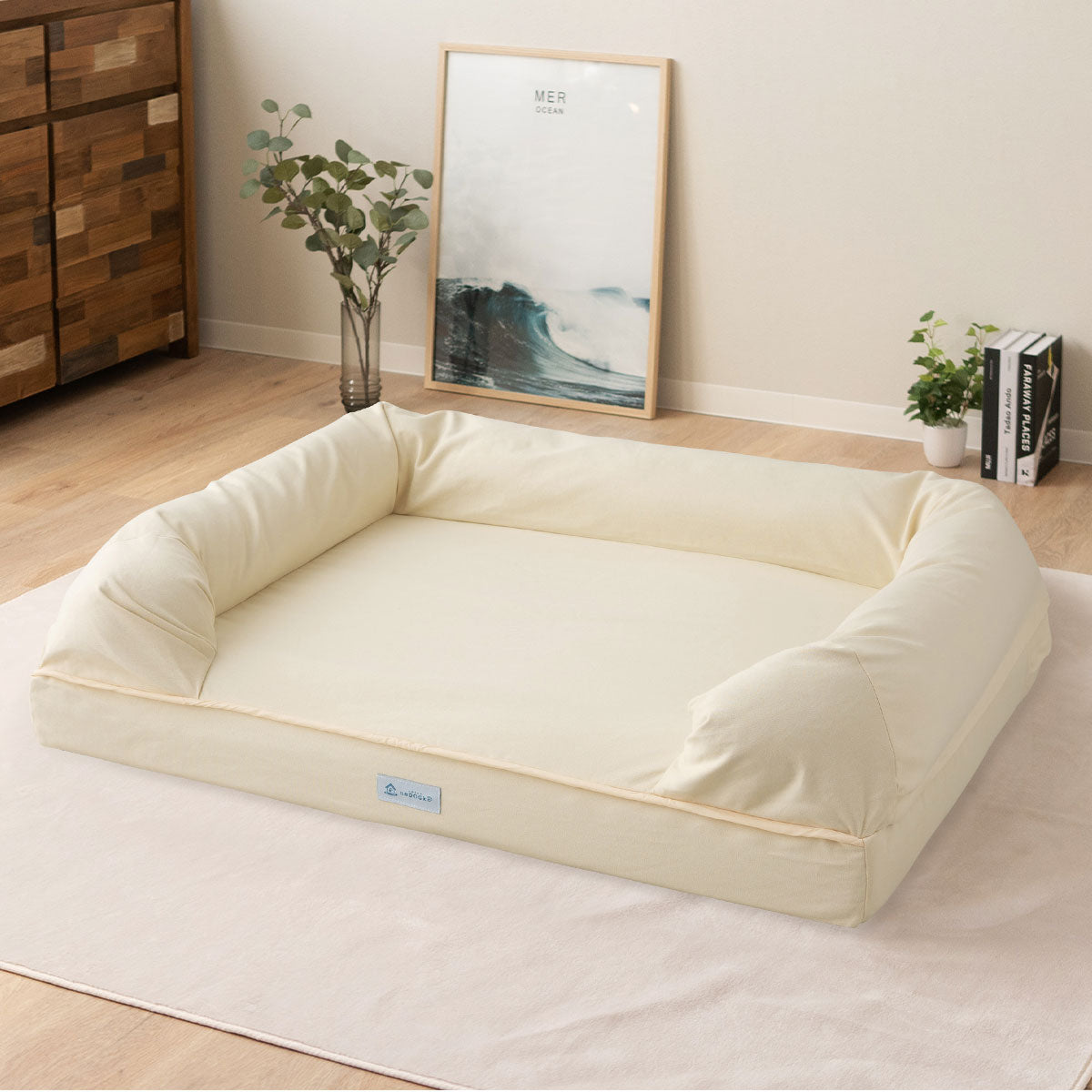 【ワンコnowa掲載】 年代に合わせて選ぶ 3Dベッド 本体+洗い替え用カバーセット 成犬タイプ XLサイズ 中型犬 大型犬 洗い替え付き