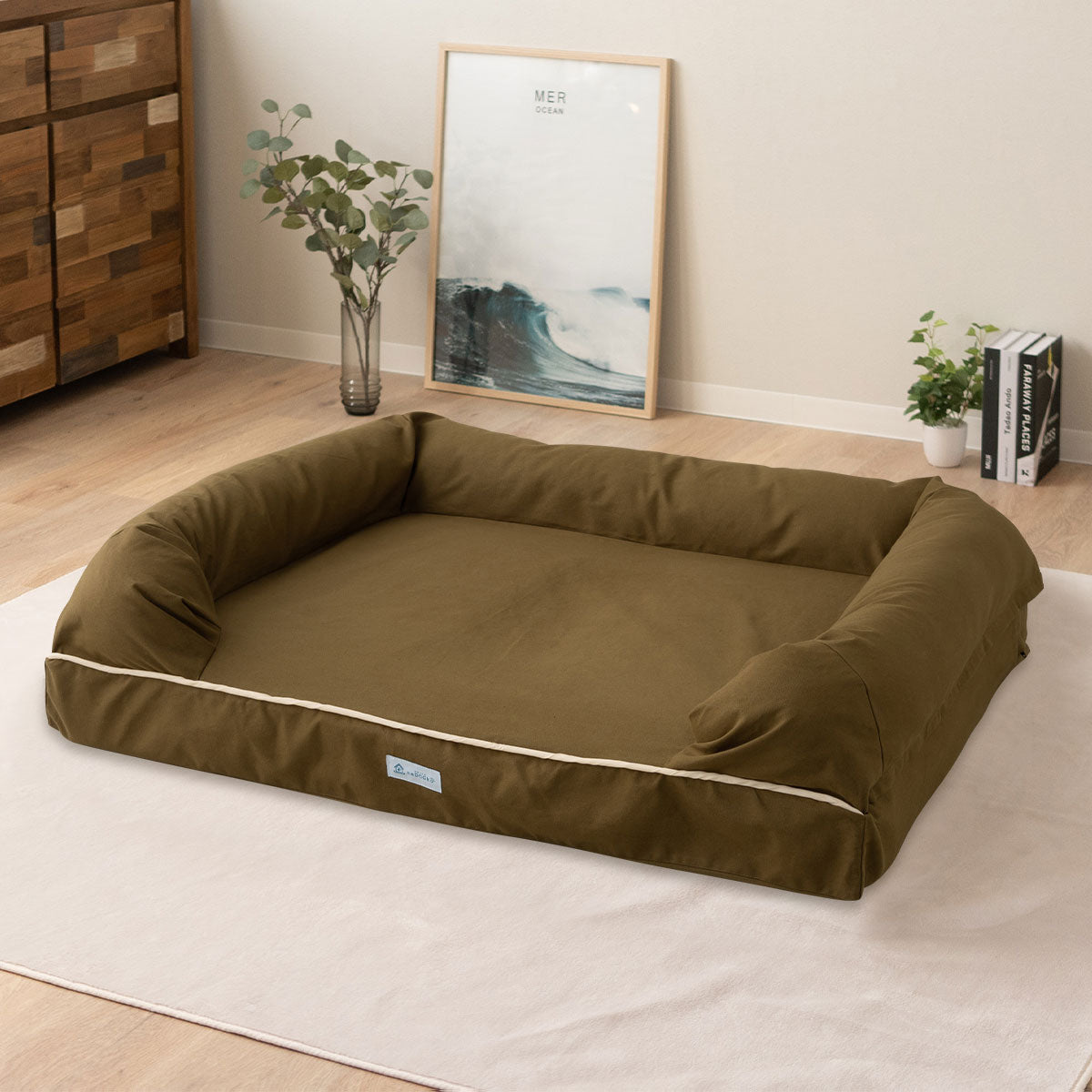 【ワンコnowa掲載】 年代に合わせて選ぶ 3Dベッド 本体+洗い替え用カバーセット 成犬タイプ XLサイズ 中型犬 大型犬 洗い替え付き