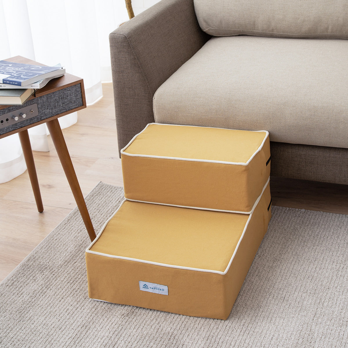 ドッグステップ 犬用ステップ 幅40cm ノーマルタイプ 小型犬 パピー シニア 折りたたみ ステップ スロープ 階段 踏み台 高齢犬 犬用 ペット用 ペットステップ ペットスロープ 段差解消 ケガ防止 介護用品 ペット用品