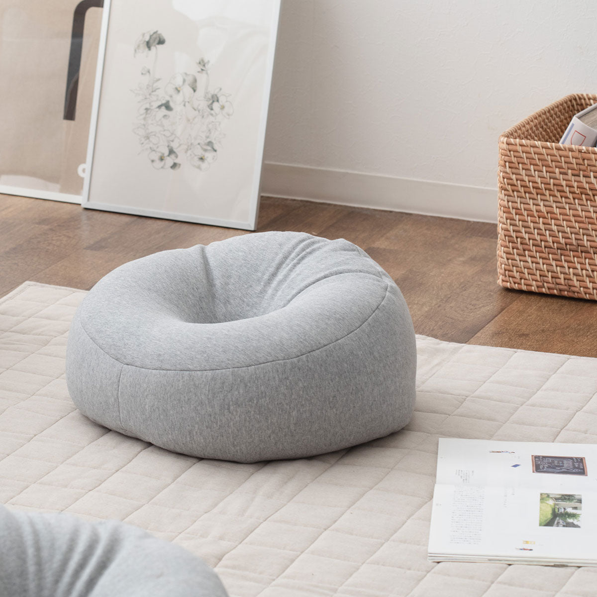 チビカウチクッション 日本製 単品 1人掛け マルチユース対応 クッション ソファ 枕 うつ伏せ枕 足枕