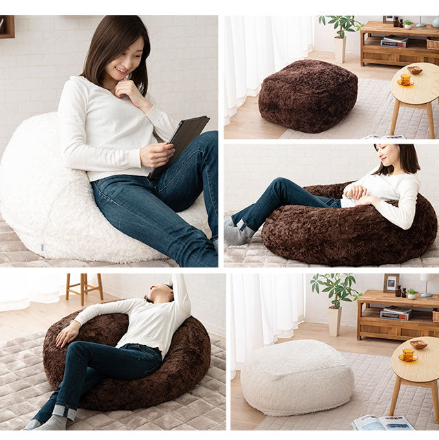 キューブ専用カバー キューブ あったか 暖か クッションカバー ビーズ 保温性 洗える