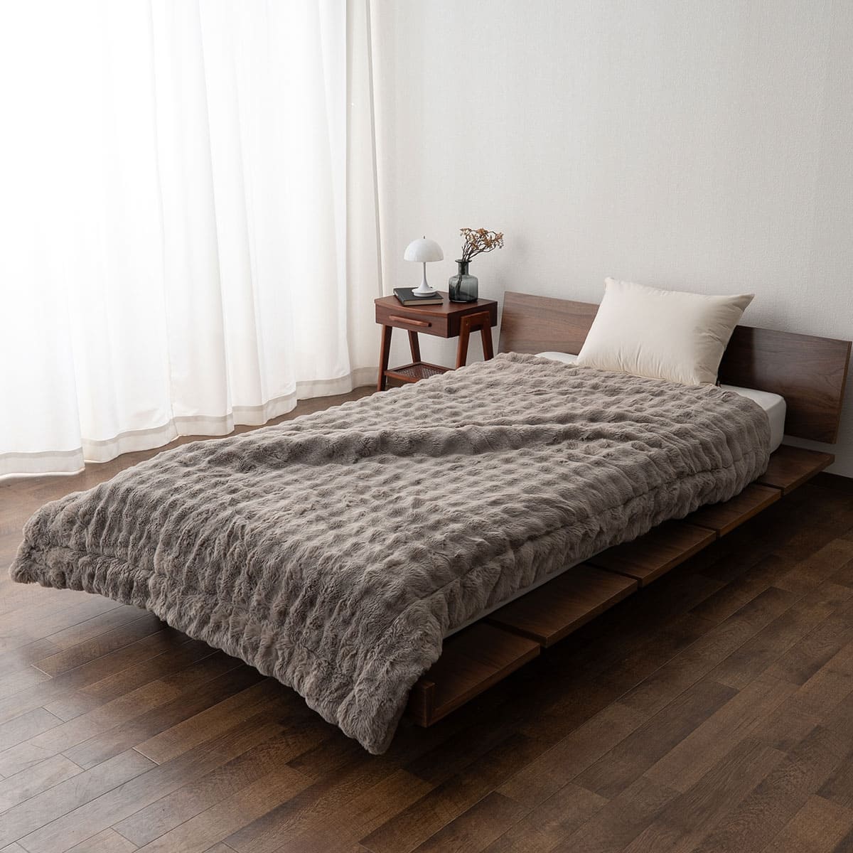 2枚合わせ毛布 二枚合わせ毛布 ふわふわタイプ シングル ダブル クイーン ケット 掛け布団 掛布団 ラビットファー リバーシブル 極暖 +4℃ 吸湿発熱 あったか 秋 冬 防寒対策 寒さ対策 冷え対策