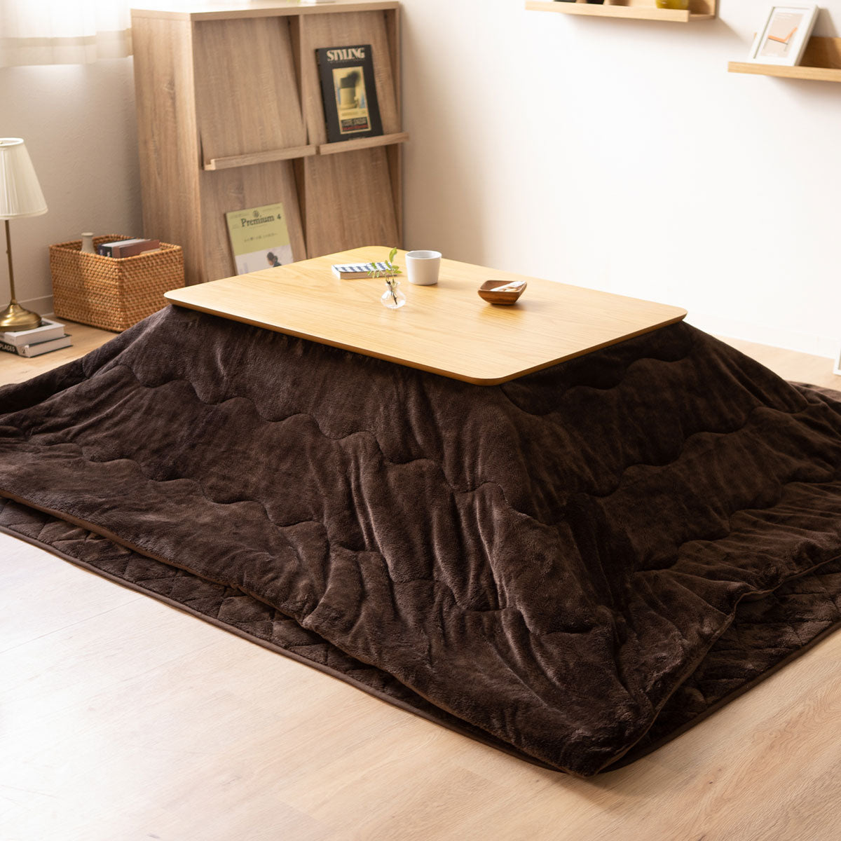 こたつ掛敷セット こたつ布団 ラグ 2点セット こたつ コタツ 炬燵 掛け布団 敷き布団 敷物 カーペット 極暖 +4℃ 吸湿発熱 あったか 秋 冬 防寒対策 寒さ対策 冷え対策 正方形 長方形 円形