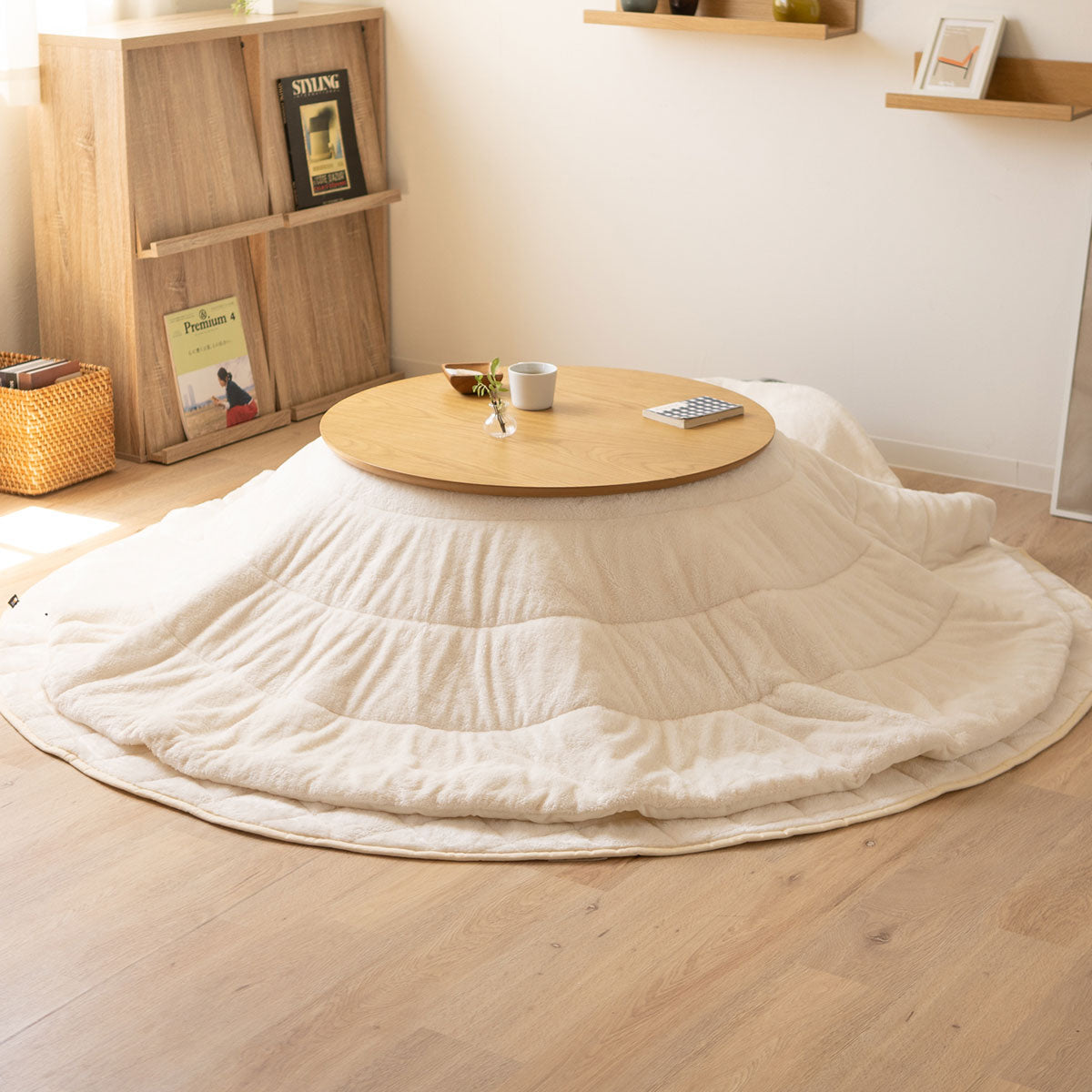 こたつ掛敷セット こたつ布団 ラグ 2点セット こたつ コタツ 炬燵 掛け布団 敷き布団 敷物 カーペット 極暖 +4℃ 吸湿発熱 あったか 秋 冬 防寒対策 寒さ対策 冷え対策 正方形 長方形 円形