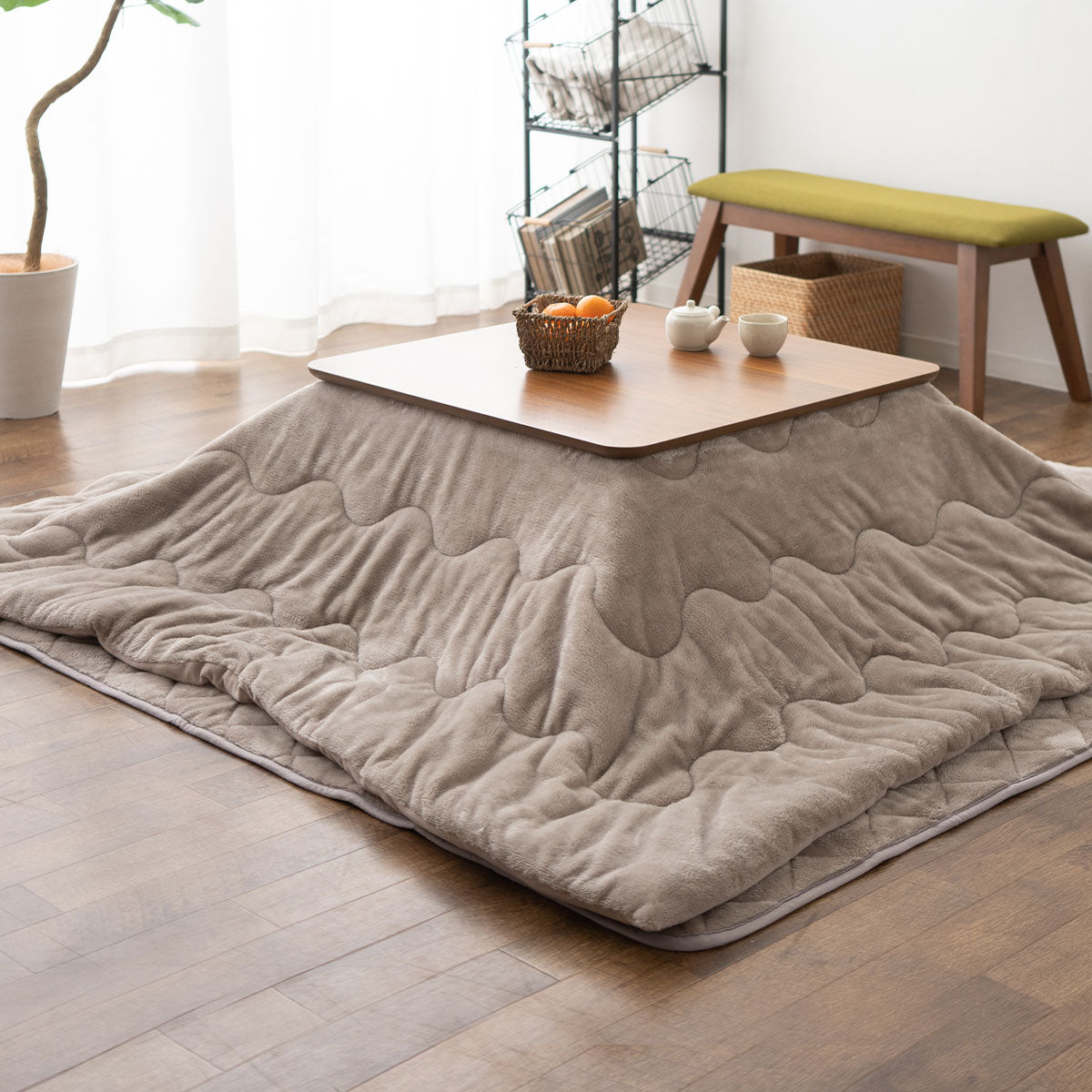 こたつ掛敷セット こたつ布団 ラグ 2点セット こたつ コタツ 炬燵 掛け布団 敷き布団 敷物 カーペット 極暖 +4℃ 吸湿発熱 あったか 秋 冬 防寒対策 寒さ対策 冷え対策 正方形 長方形 円形