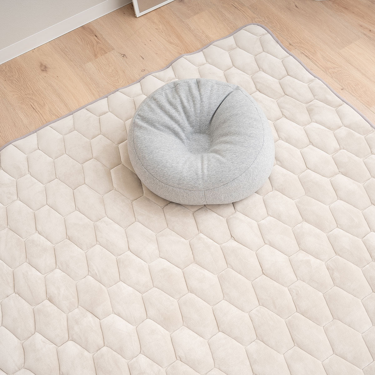 リビングで寝るパッド ラグ ラグマット カーペット 絨毯 敷きパッド マシュマロ しっとり