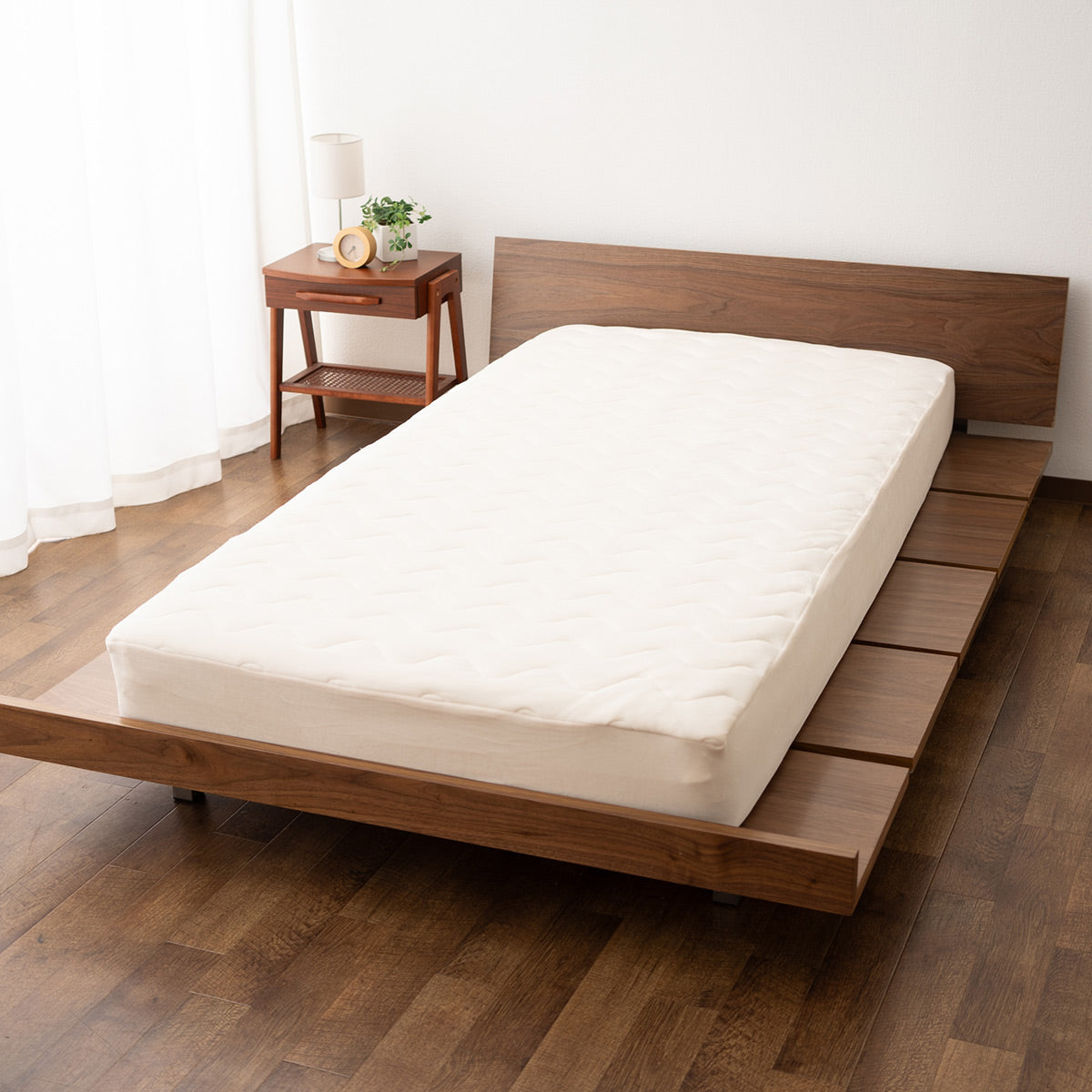 ワンタッチシーツ ボックスシーツ BOXシーツ 敷き布団カバー 敷きカバー ベッドカバー ベッドシーツ マットレスカバー