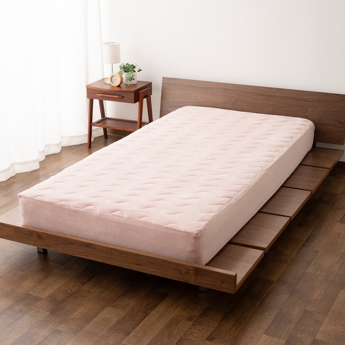 ワンタッチシーツ ボックスシーツ BOXシーツ 敷き布団カバー 敷きカバー ベッドカバー ベッドシーツ マットレスカバー