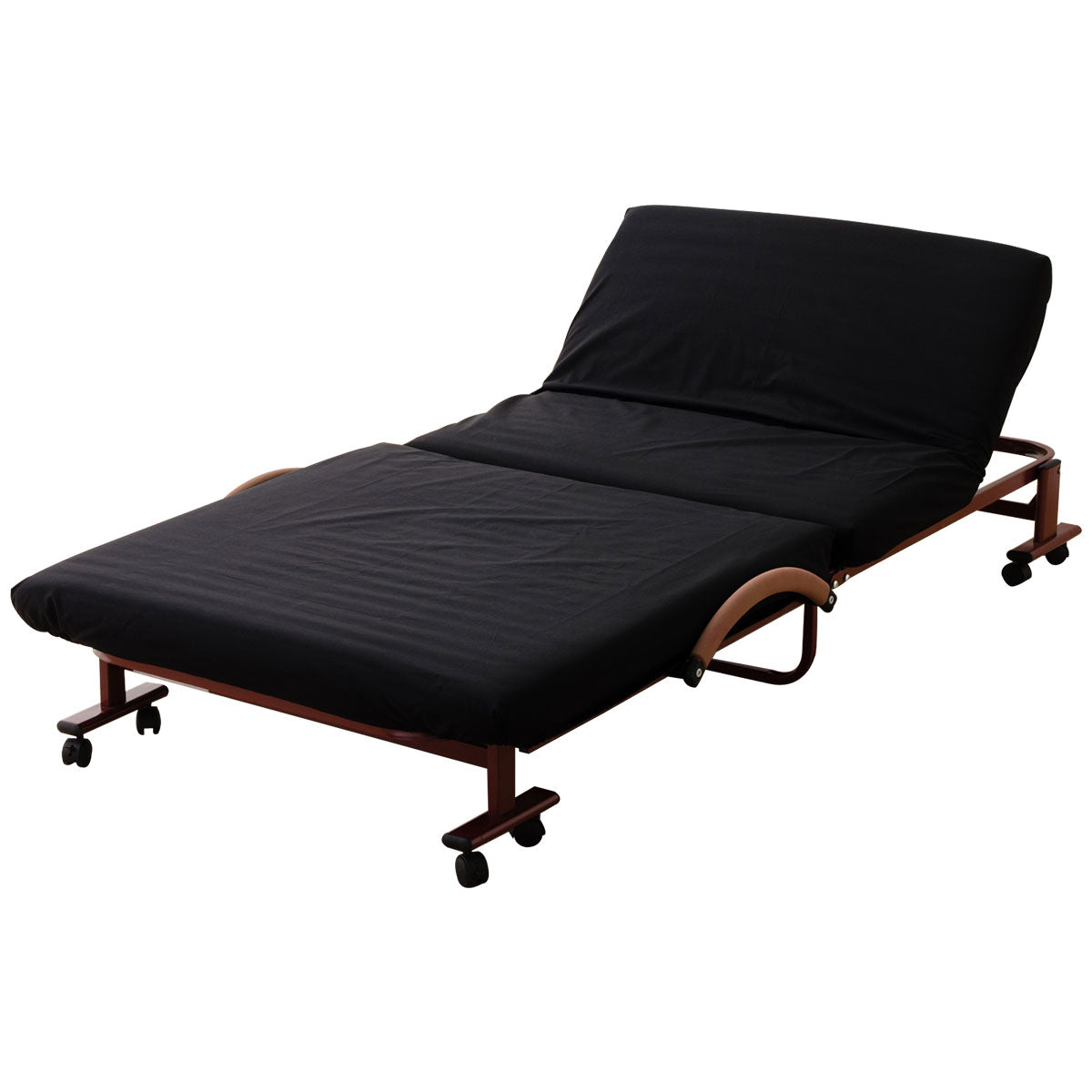 【ベッド同時購入で送料無料】 20色展開日本製ベッドシーツ 折りたたみベッド『メホール』/セミダブルサイズ専用