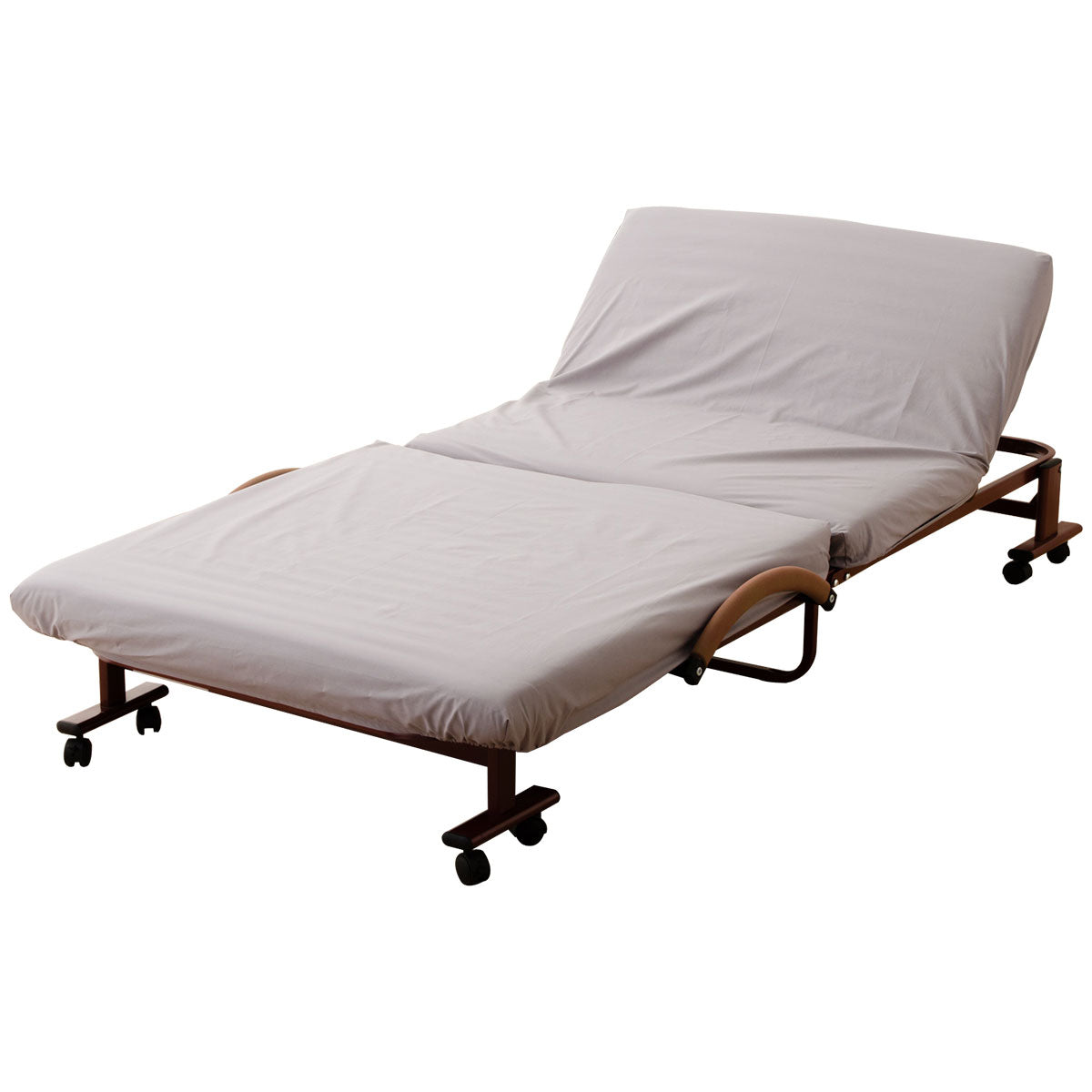 【ベッド同時購入で送料無料】20色展開日本製ベッドシーツ 折りたたみベッド『メホール』/シングルサイズ専用 ショールーム体験可能