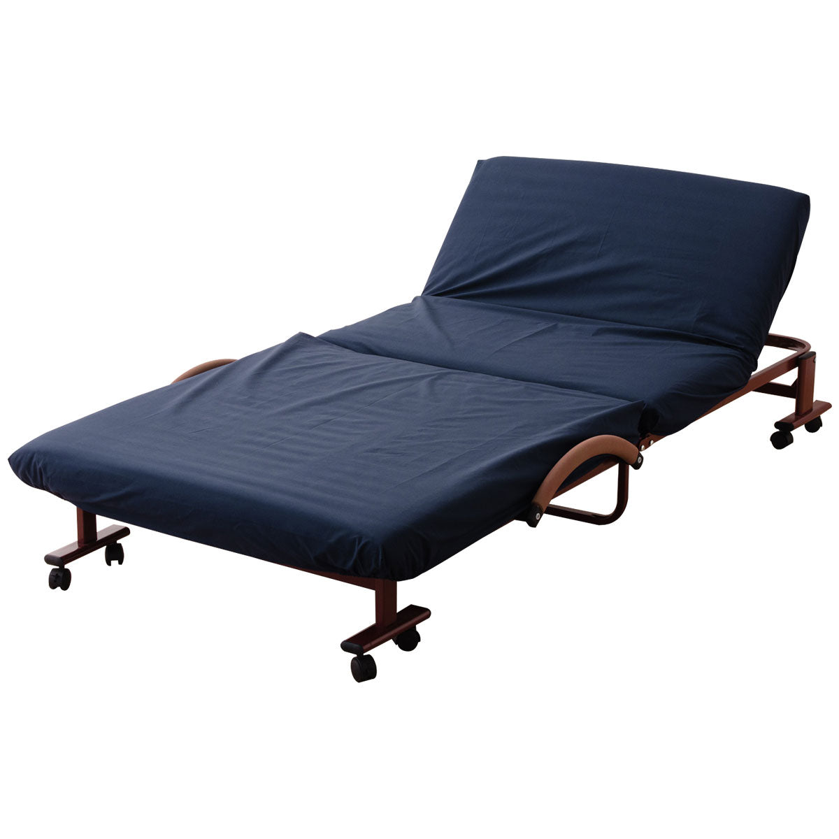 【ベッド同時購入で送料無料】 20色展開日本製ベッドシーツ 折りたたみベッド『メホール』/セミシングルサイズ専用