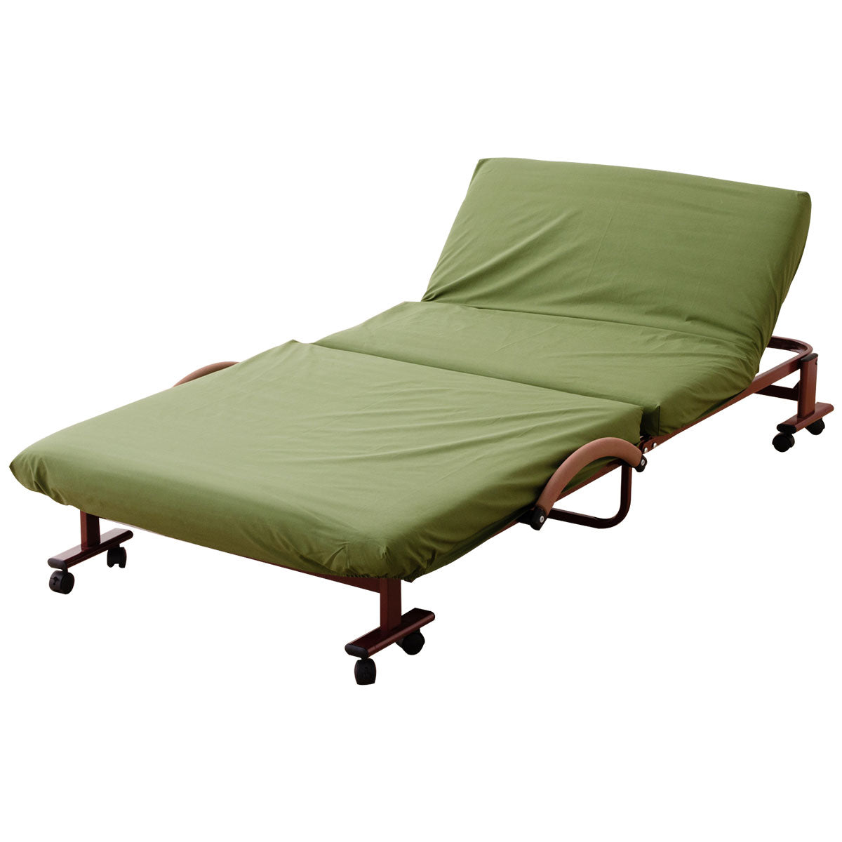 【ベッド同時購入で送料無料】20色展開日本製ベッドシーツ 折りたたみベッド『メホール』/シングルサイズ専用 ショールーム体験可能