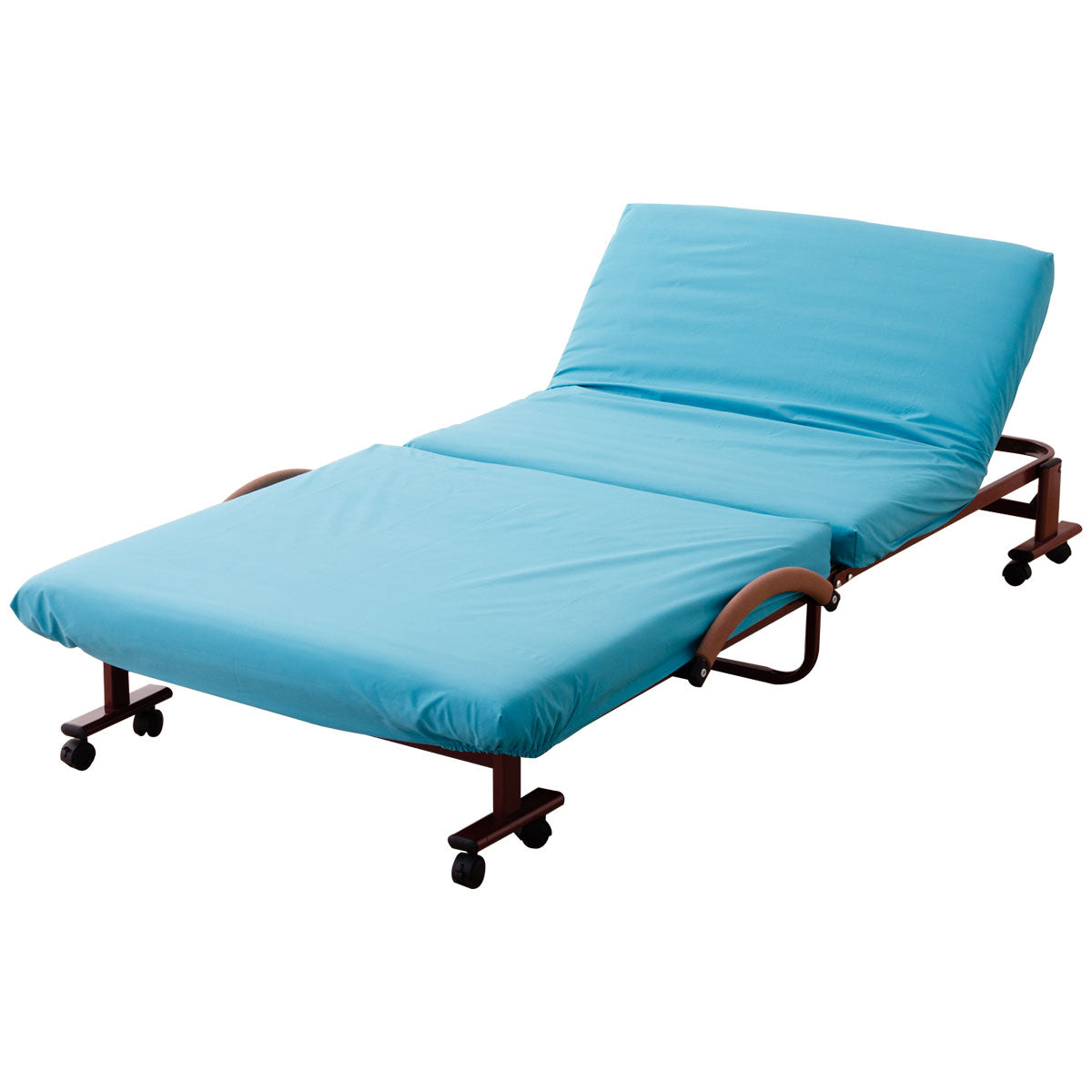 【ベッド同時購入で送料無料】 20色展開日本製ベッドシーツ 折りたたみベッド『メホール』/セミシングルサイズ専用