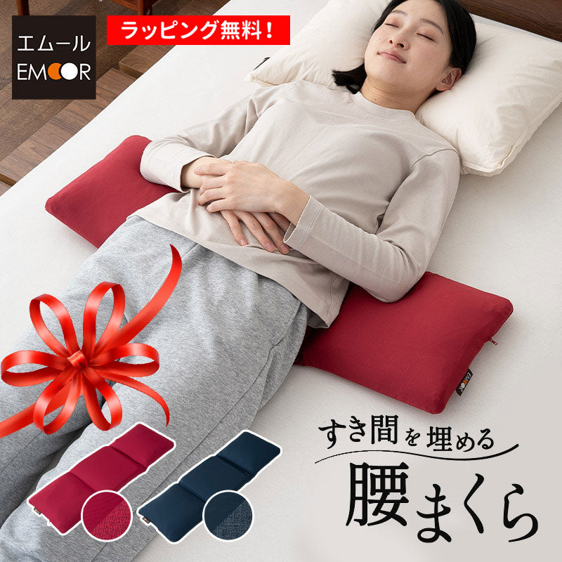 すき間を埋める 腰まくら 腰枕 背中枕 腰用 クッション 高さ調節シート付き 腰痛 猫背 反り腰 ストレッチ 敬老の日 母の日 父の日 ギフト プレゼント