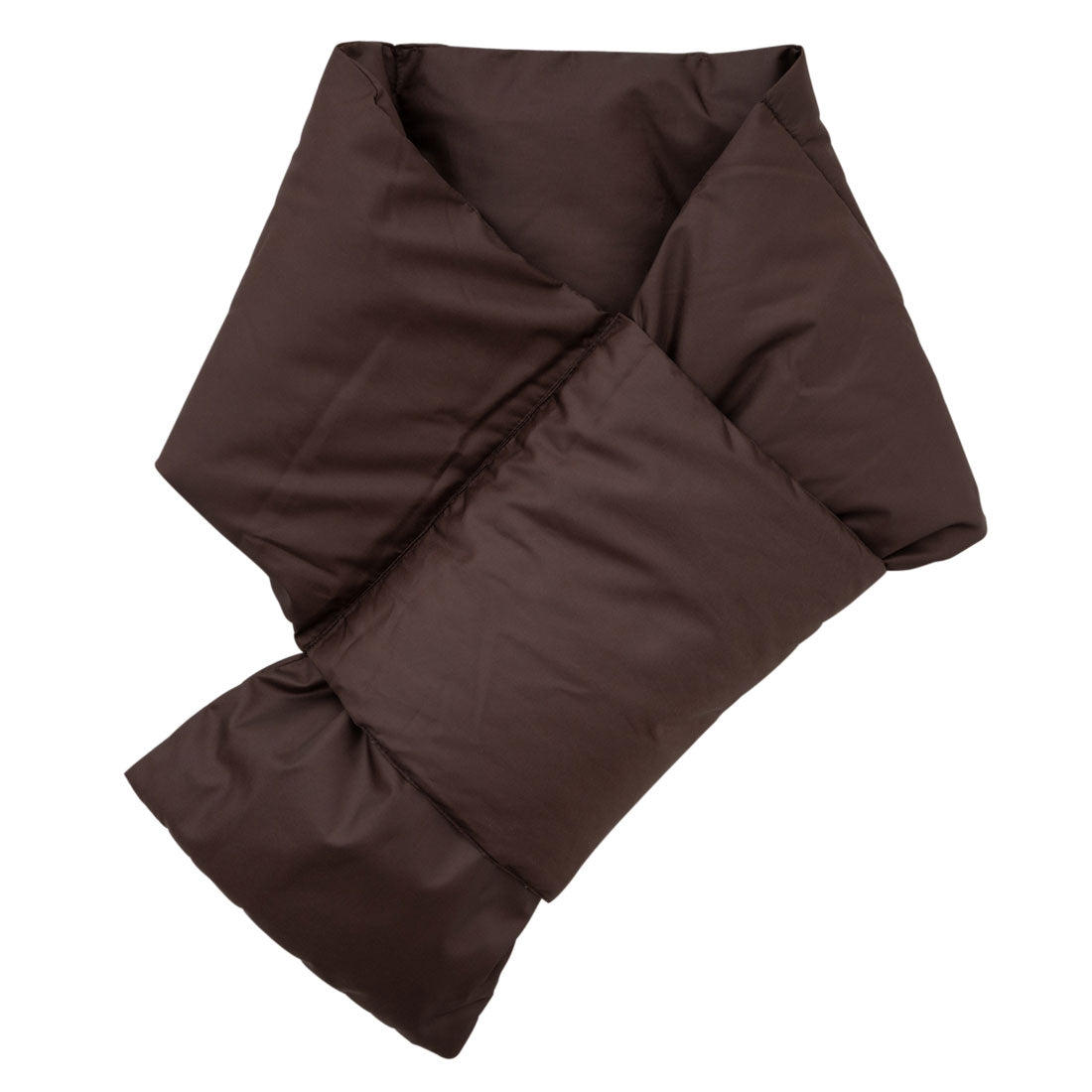 ダウンマフラー 羽毛 洗える収納ポケット付き