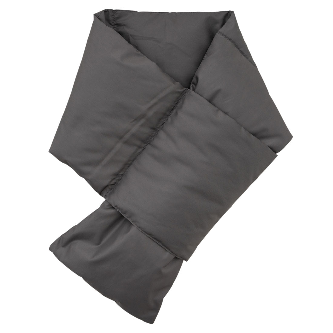 ダウンマフラー 羽毛 洗える収納ポケット付き