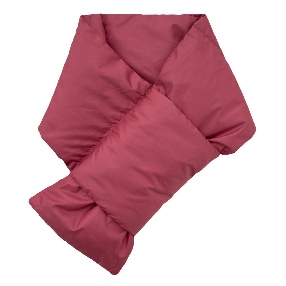 ダウンマフラー 羽毛 洗える収納ポケット付き