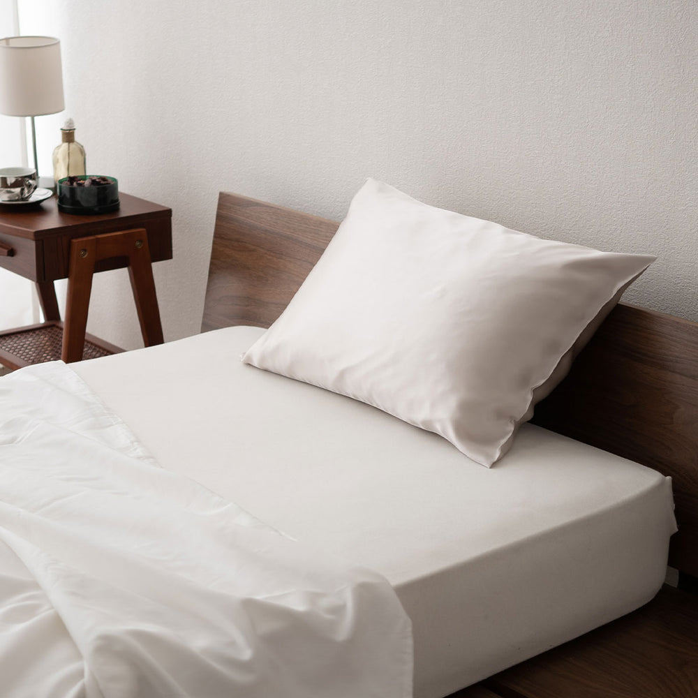 枕カバー ピロケース 43×63cm対応 天然シルク100% 美髪 美肌