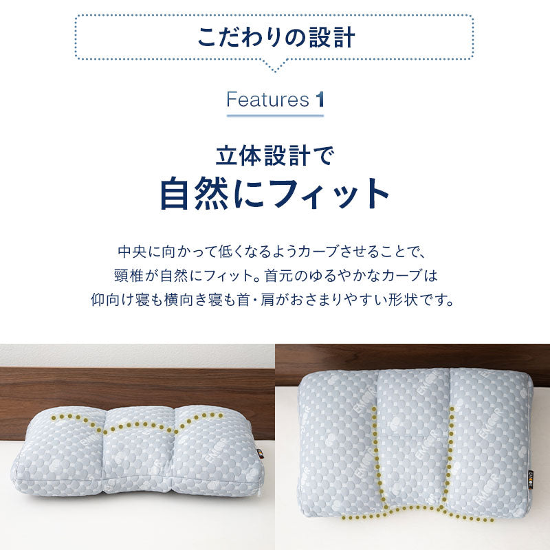 セルフオーダーピロー 枕 まくらオーダーメイド カスタマイズ 高さ調節 手洗いOK 体圧分散 肩こり 腰痛 頭痛 不眠 ショールーム体験可