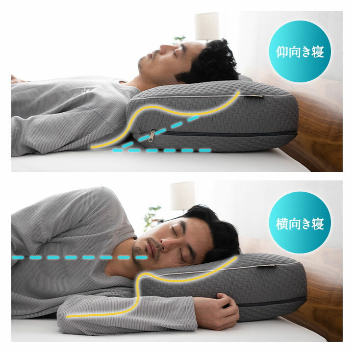 グランドマックスピロー 極厚 高め まくら 高さ調節可 枕 洗える ショールーム体験可