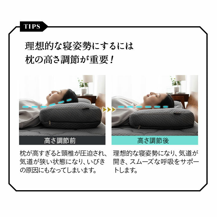 グランドマックスピロー 極厚 高め まくら 高さ調節可 枕 洗える ショールーム体験可