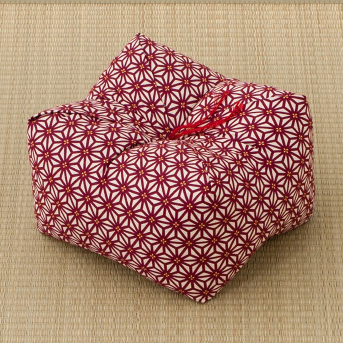 正座クッション 正座椅子 日本製 そばがら 綿100% しびれ対策 そば殻枕 ごろ寝枕 葬式 通夜 法事 稽古 あぐら