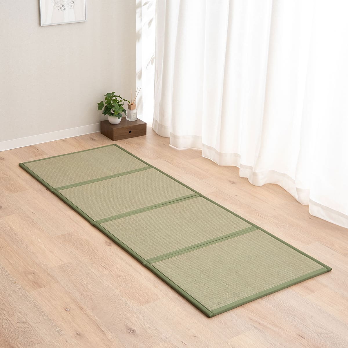 畳マットレス 畳マット い草マットレス 折りたたみ 4つ折り 8つ折り 天然い草 防カビ 消臭 空気洗浄 調湿 吸汗 コンパクト 敷くだけ