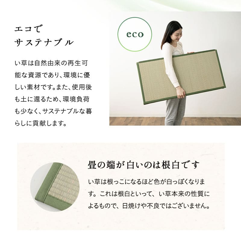 畳マットレス 畳マット い草マットレス 折りたたみ 4つ折り 8つ折り 天然い草 防カビ 消臭 空気洗浄 調湿 吸汗 コンパクト 敷くだけ