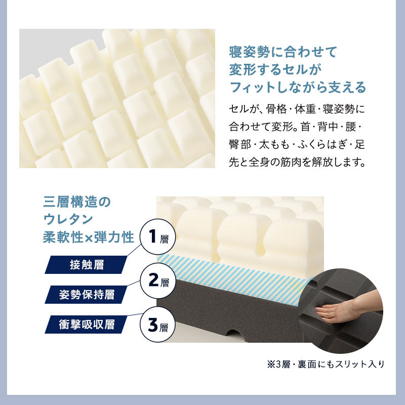 畳マット 敷き寝具 2点セット