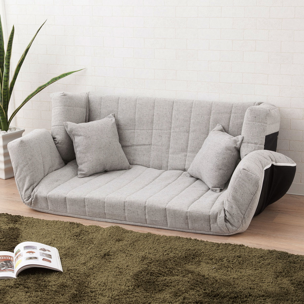 マルチリクライニングソファ 低反発