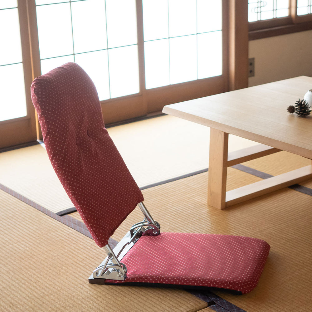 和座椅子 座椅子 日本製 完成品 リクライニング 折りたたみ 軽量 コンパクト フロアチェア パーソナルチェア 一人用 一人掛け チェア 椅子 シンプル 伝統的