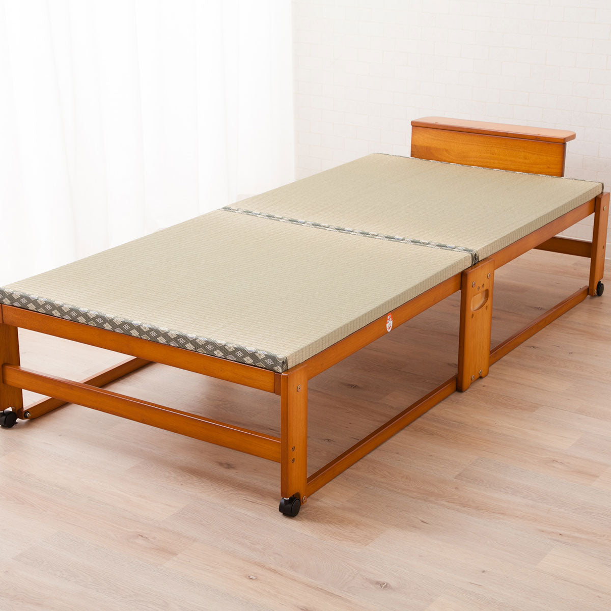 い草畳の折りたたみベッド日本製 ハイタイプ