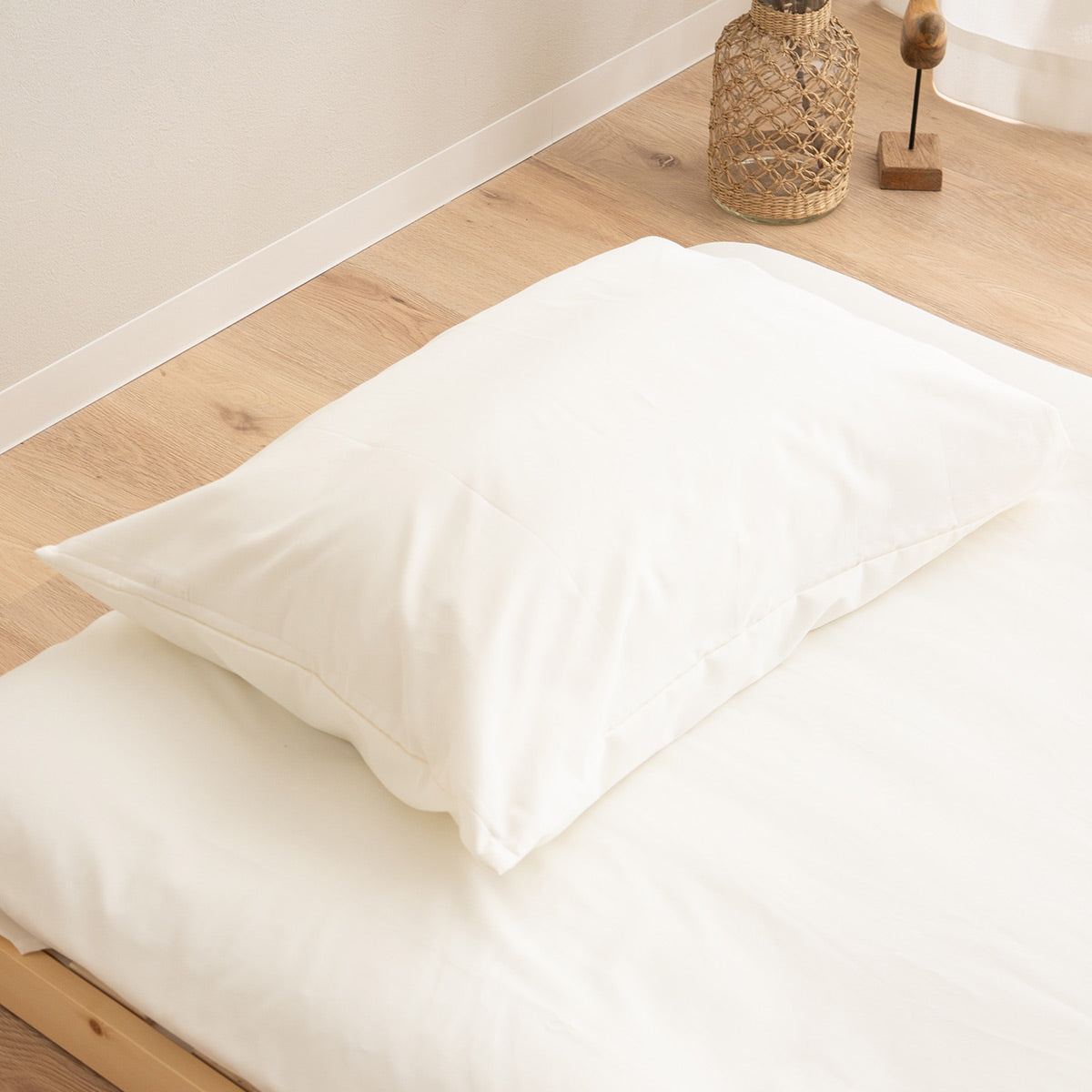 ピローケース 43×63cm 43×70cm 対応 枕カバー まくらカバー 布団カバー 日本製 防炎 難燃 燃え広がりにくい 低刺激 封筒式 防炎ラベル付き