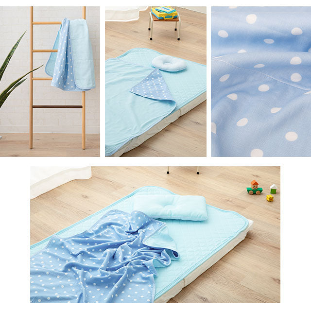 ひんやりケット ベビーサイズ 75×100cm 日本製 西川リビング 夏用ベビー寝具