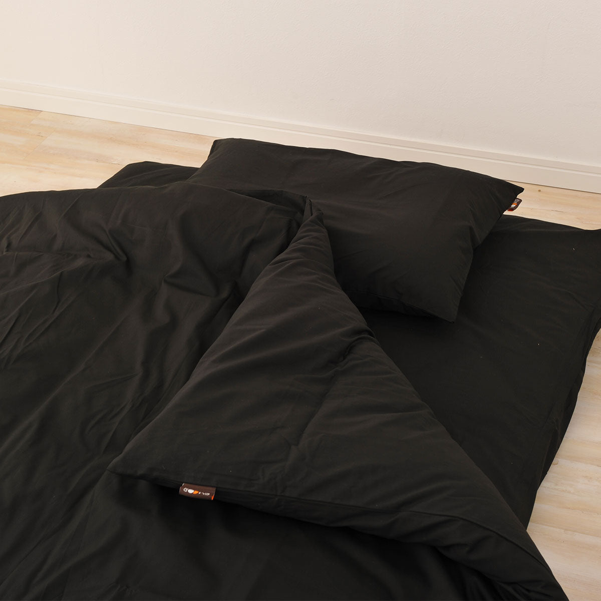 ワンタッチシーツ セミダブルサイズ 日本製 綿100% 抗菌・防臭・防ダニ