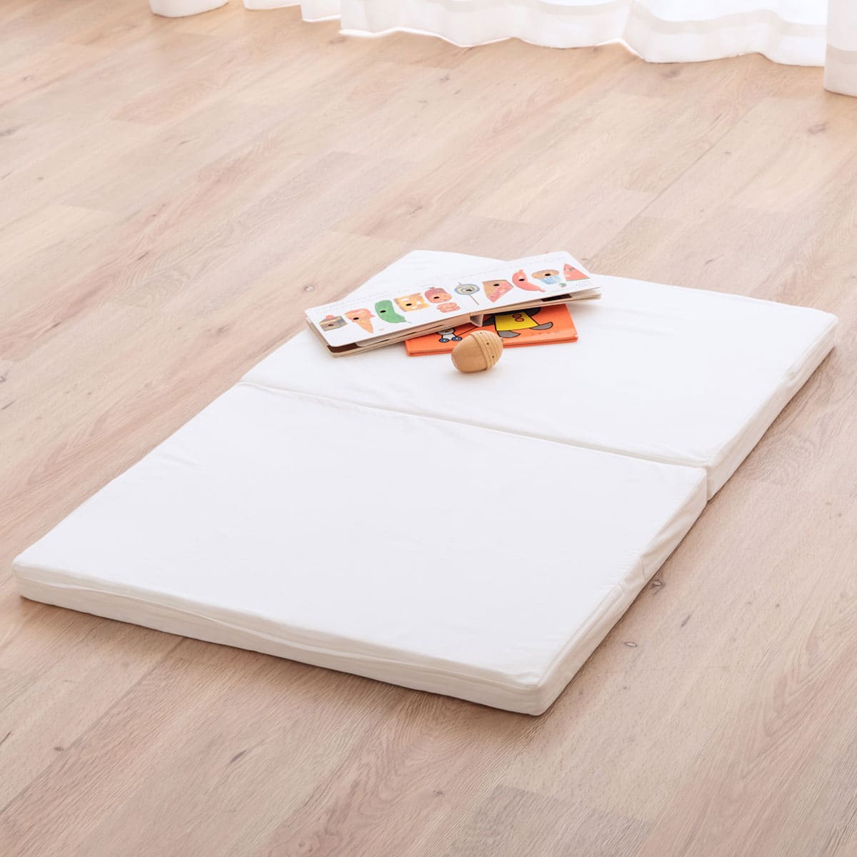 固綿ベビー敷き布団 60×90cm 日本製 ミニ ミニサイズ 二つ折り 2つ折り 折りたたみ 敷布団 ヌード布団 単品 ベビーベッド ミニベッド 赤ちゃん ベビー 新生児 出産祝い