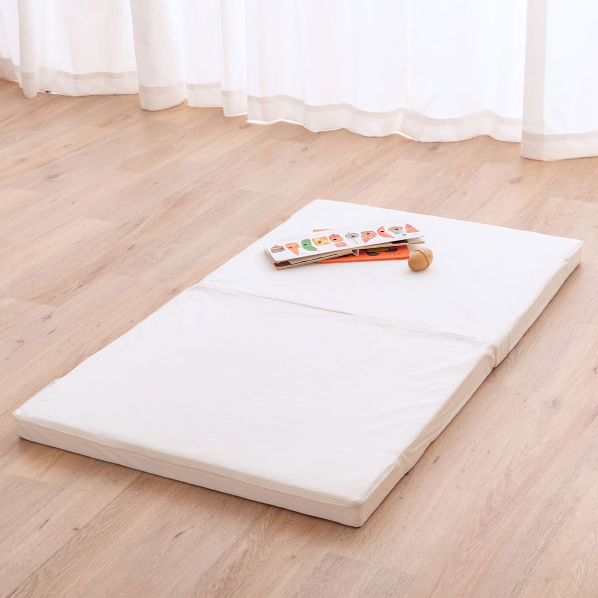 固綿ベビー敷き布団 70×120cm 日本製 ベビーサイズ 二つ折り 2つ折り 折りたたみ 敷布団 ヌード布団 単品 レギュラー ベビーベッド 赤ちゃん ベビー 新生児 出産祝い