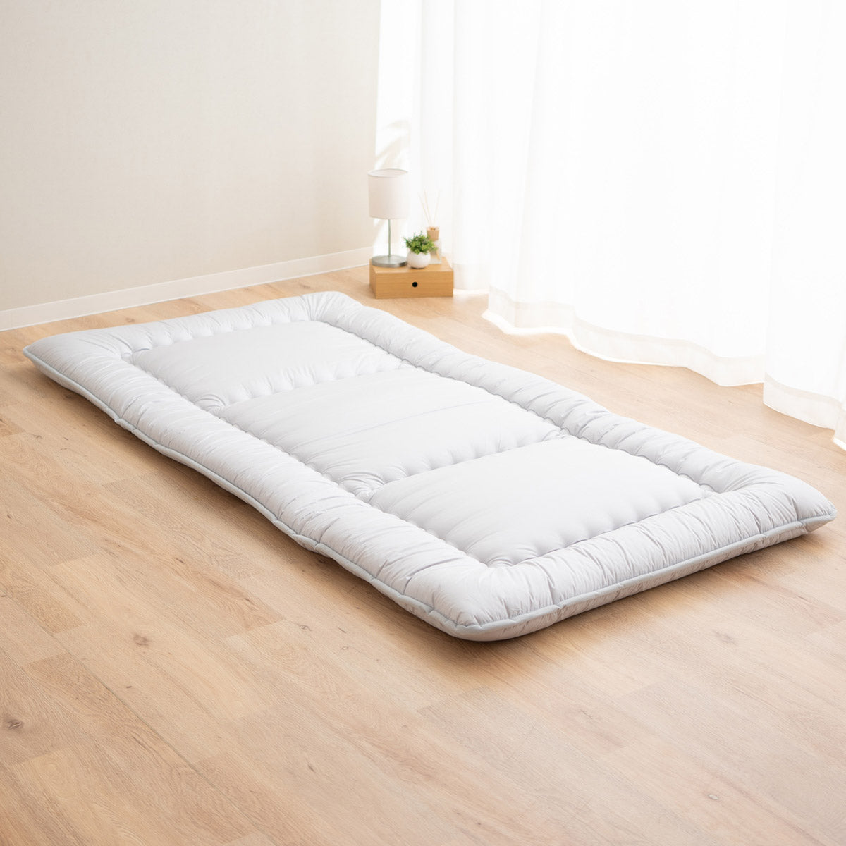 軽量敷き布団 セミダブルサイズ 日本製 抗菌 防臭 防ダニ