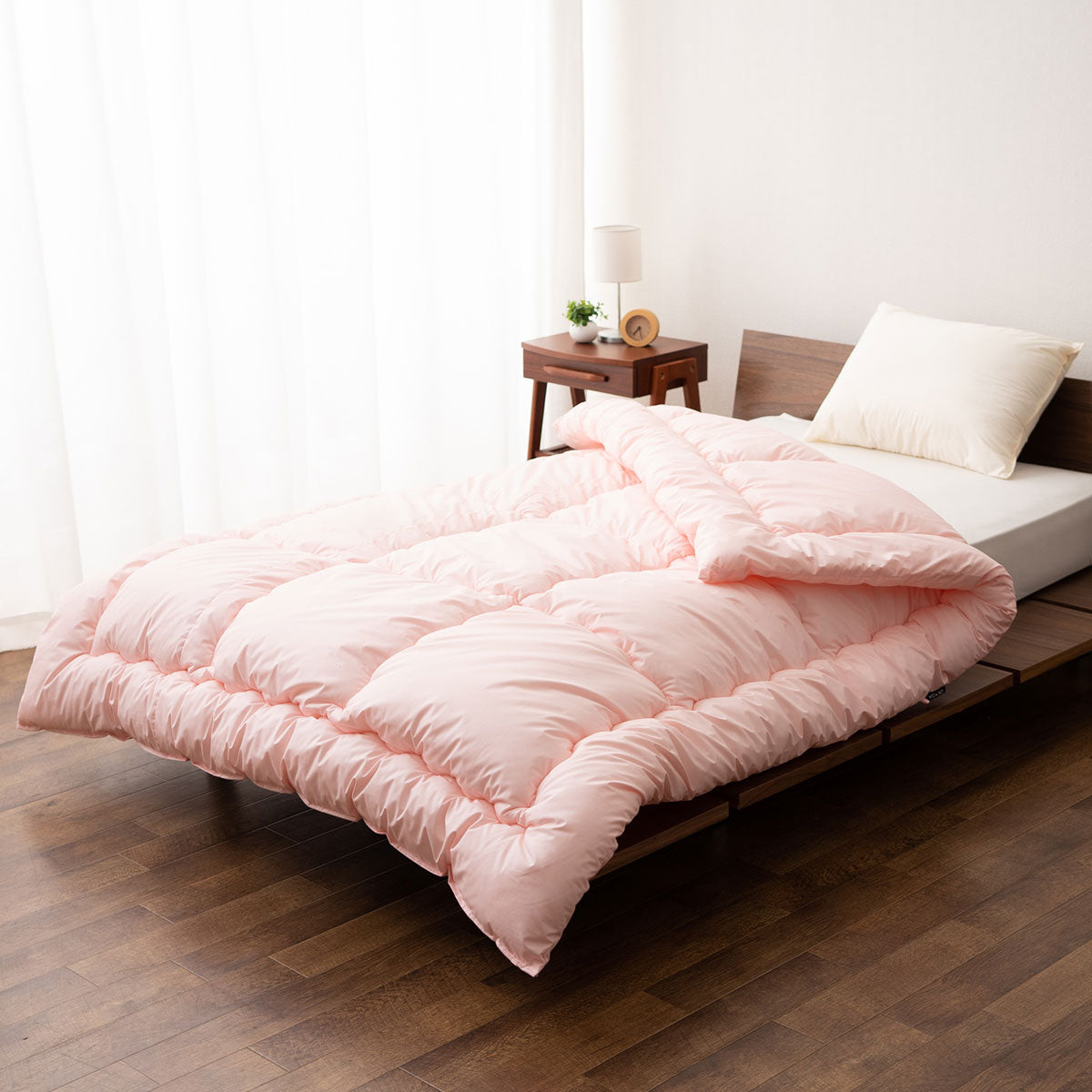 肌掛け布団 セミダブルサイズ 日本製 わた入り