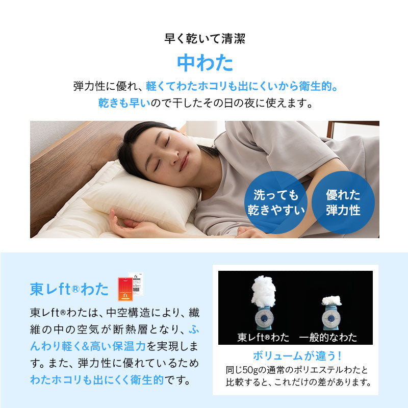 枕 日本製 まくら マクラ ピロー わた入り