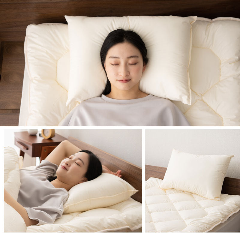 枕 ピロー 日本製 まくら マクラ わた入り