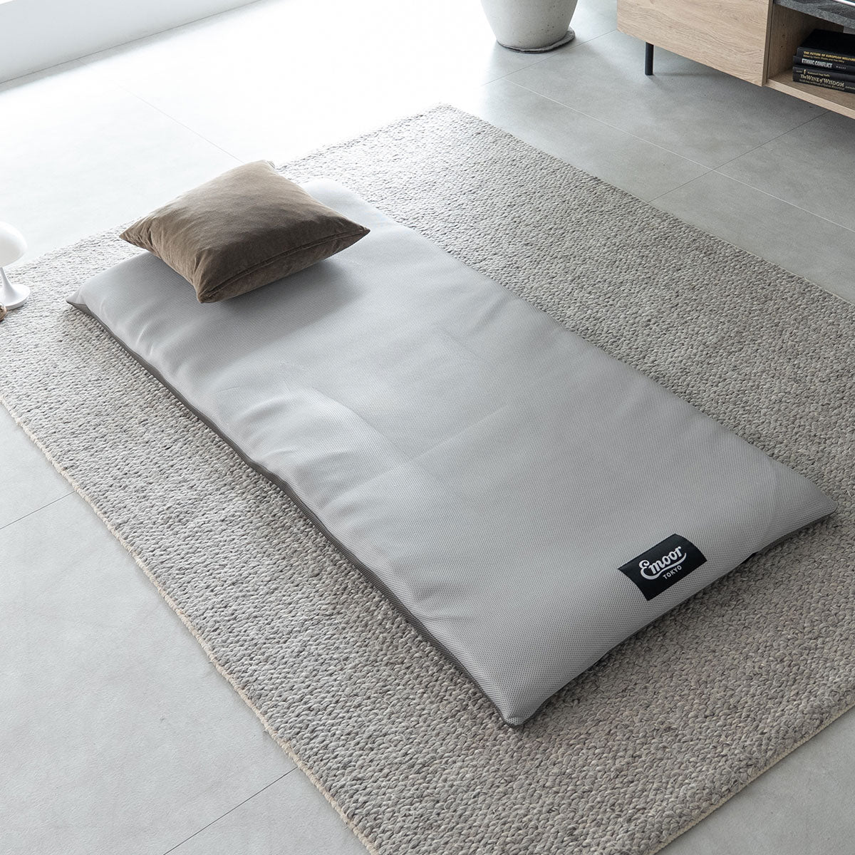 ロールマットレス ポータブルマットレス オーバーレイ 幅65cm 幅80cm 丸洗い可能 ロール式 リバーシブル 中材のヘタりはドライヤーの温風で復元可能