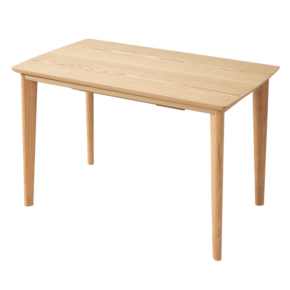 こたつテーブル ハイタイプ 省スペースデザイン 長方形 幅105cm 天然木 こたつ コタツ 炬燵 やぐら デスク 机 オールシーズン