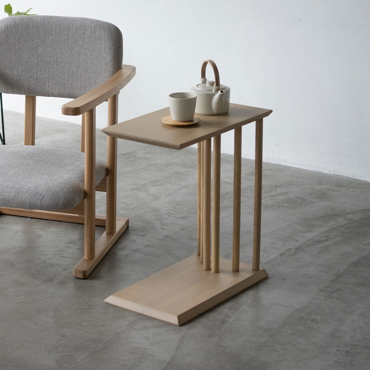 本がしまえる 脇机 サイドテーブル 幅25cm 長方形 木製 完成品 ナイトテーブル エンドテーブル ローテーブル ミニテーブル 角型 四角 コの字 2WAY ベッドサイド ソファサイド デスクサイド 廊下 玄関